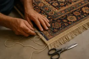 Pourquoi les lisières sont essentielles à la longévité d’un tapis ?