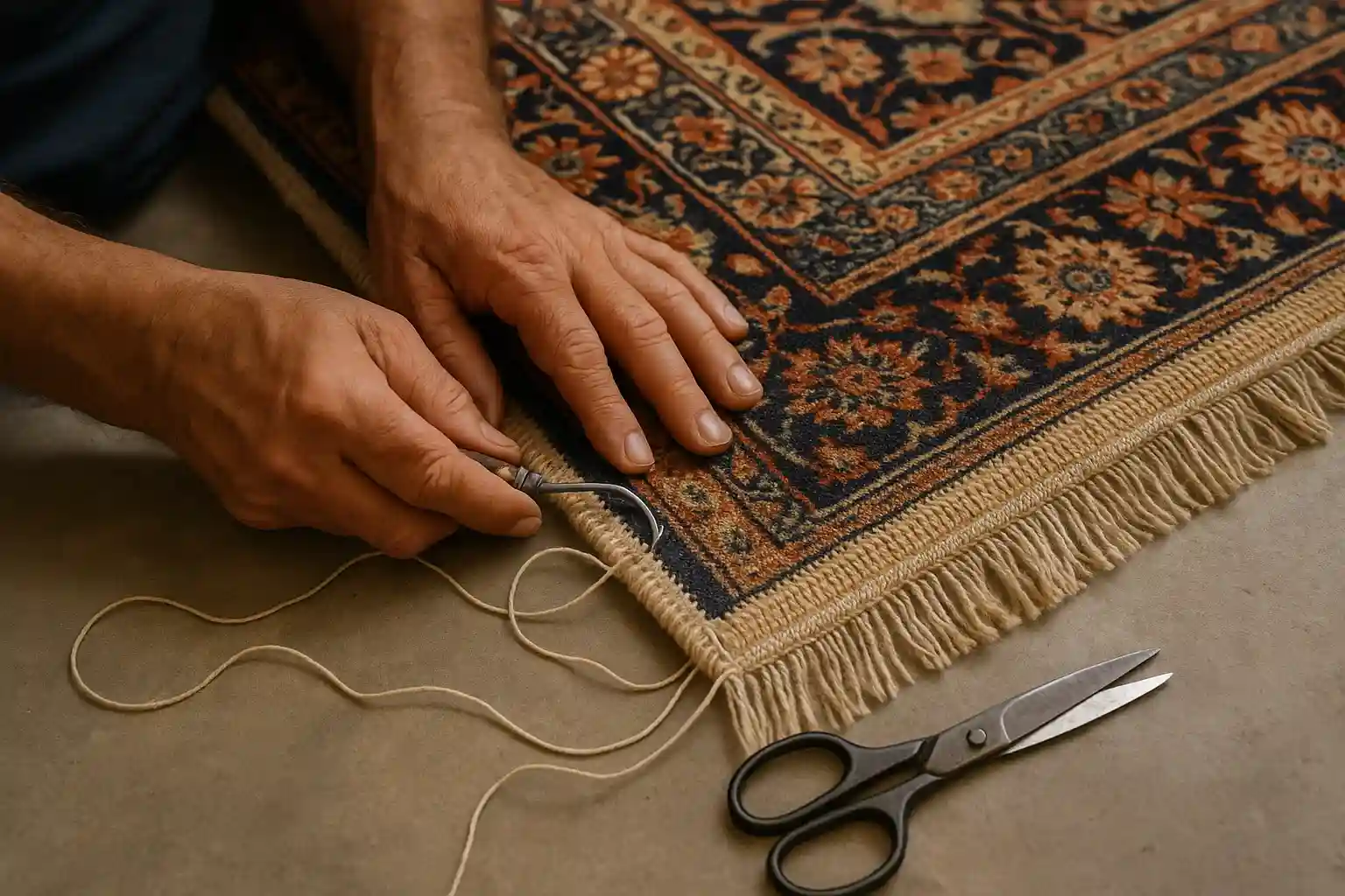 Pourquoi les lisières sont essentielles à la longévité d’un tapis ?