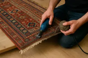 Pourquoi les franges sont essentielles à l'intégrité d'un tapis