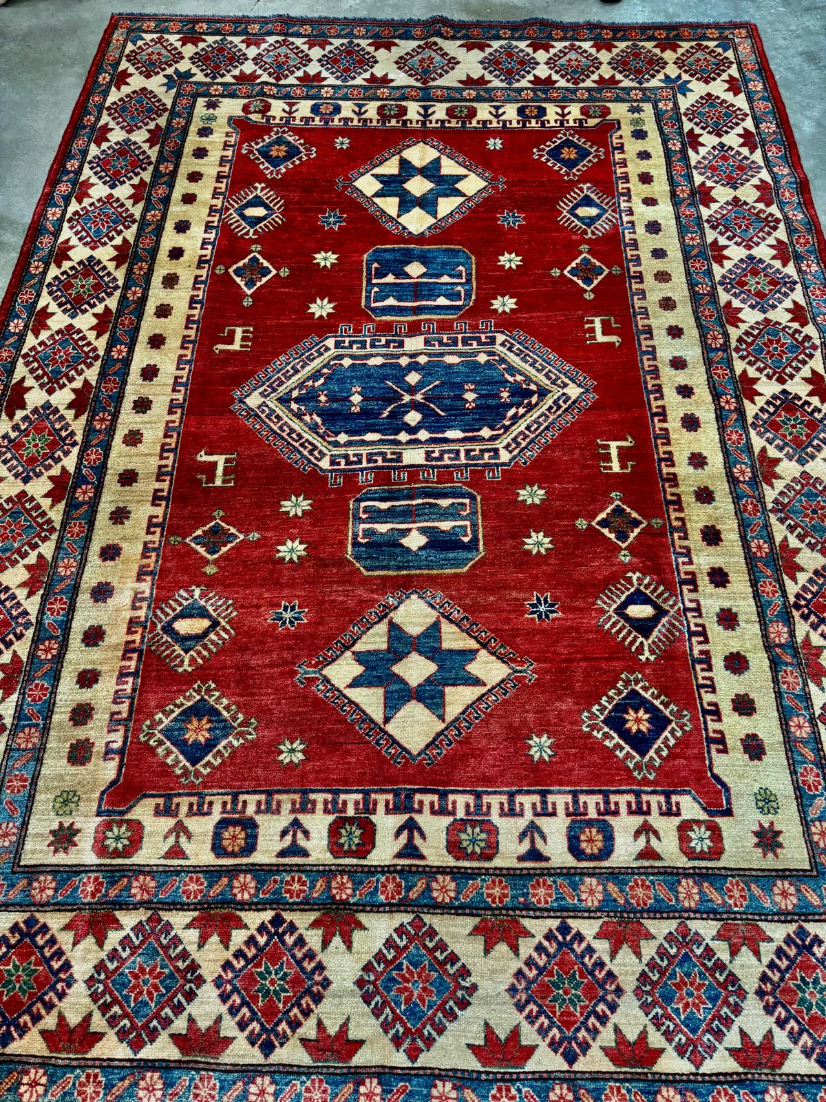 tapis après ravivement couleur